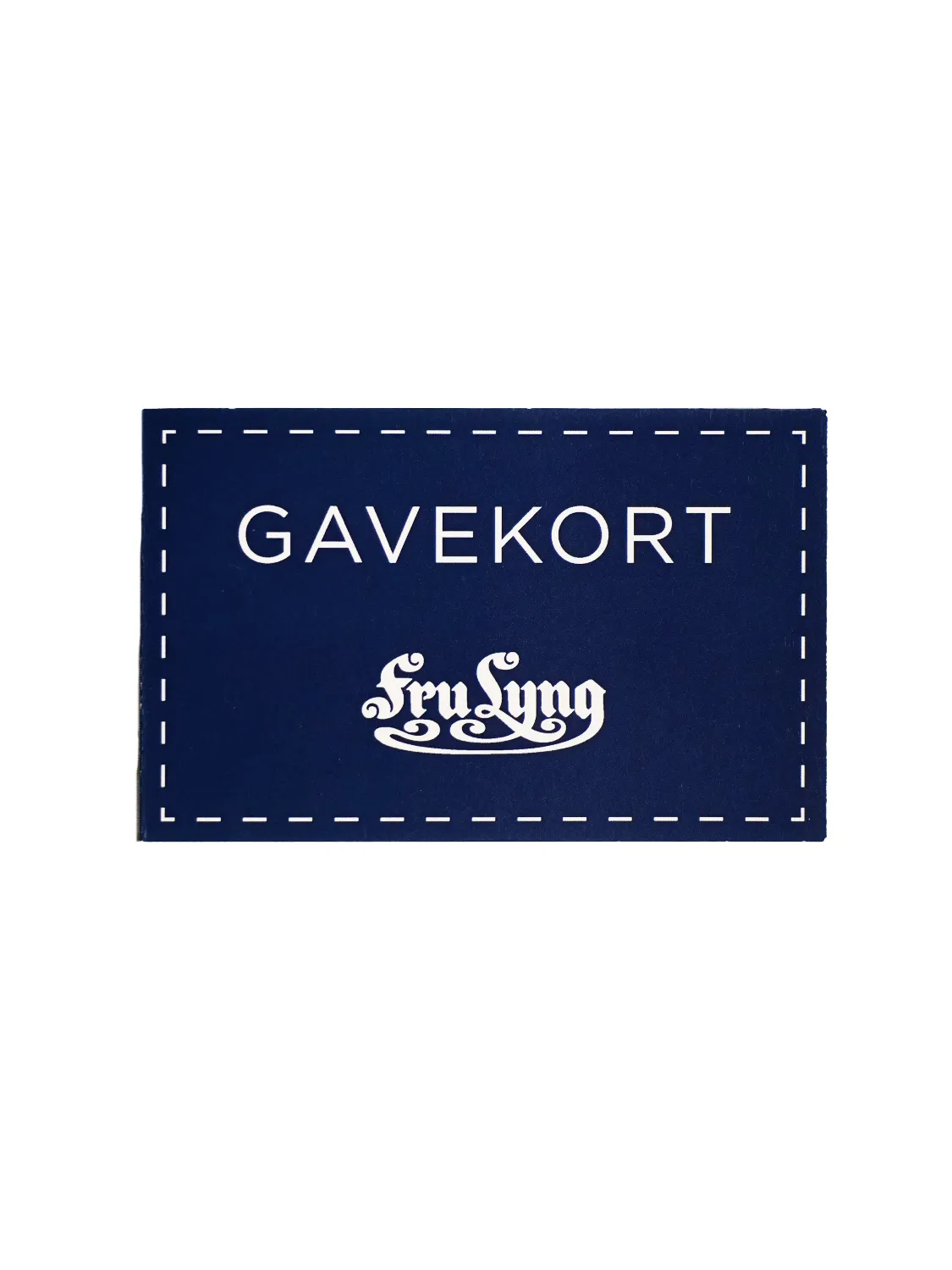 FRU LYNG GAVEKORT