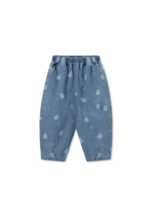 Hovedbilde FLIINK DON CARGO BUKSE - MEDIUM DENIM BLÅ