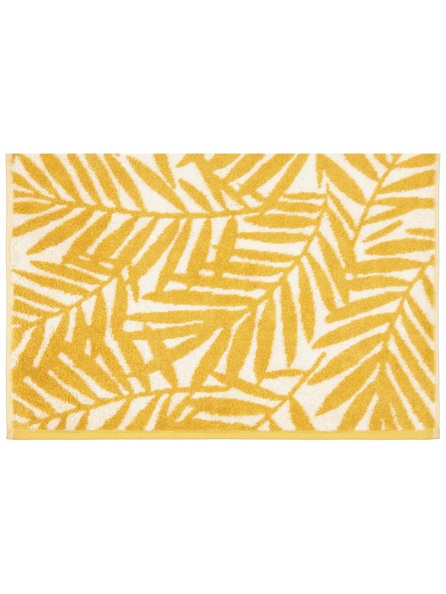 CAWÖ MAISON LEAVES HÅNDKLE - GOLD
