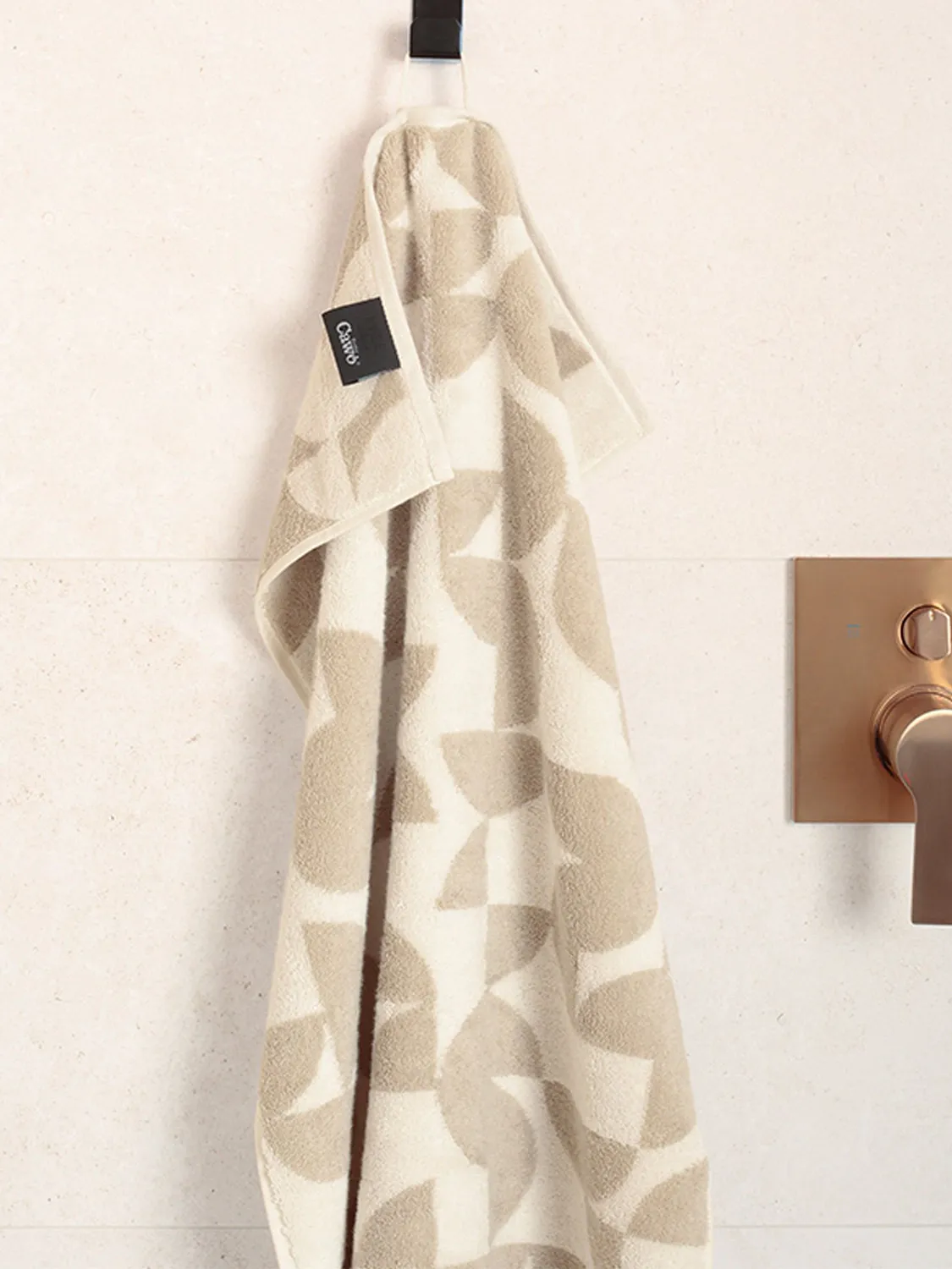 CAWÖ STUDIO GRAPHIC HÅNDKLE - LINEN