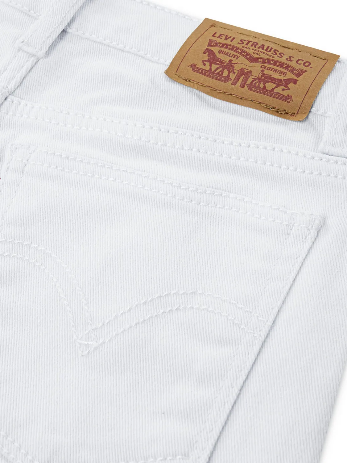 LEVIS LVG WIDE LEG JEANS - BRIGHT WHITE
