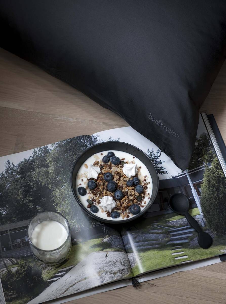 BORÅS CLOUD SENGETØY - SVART