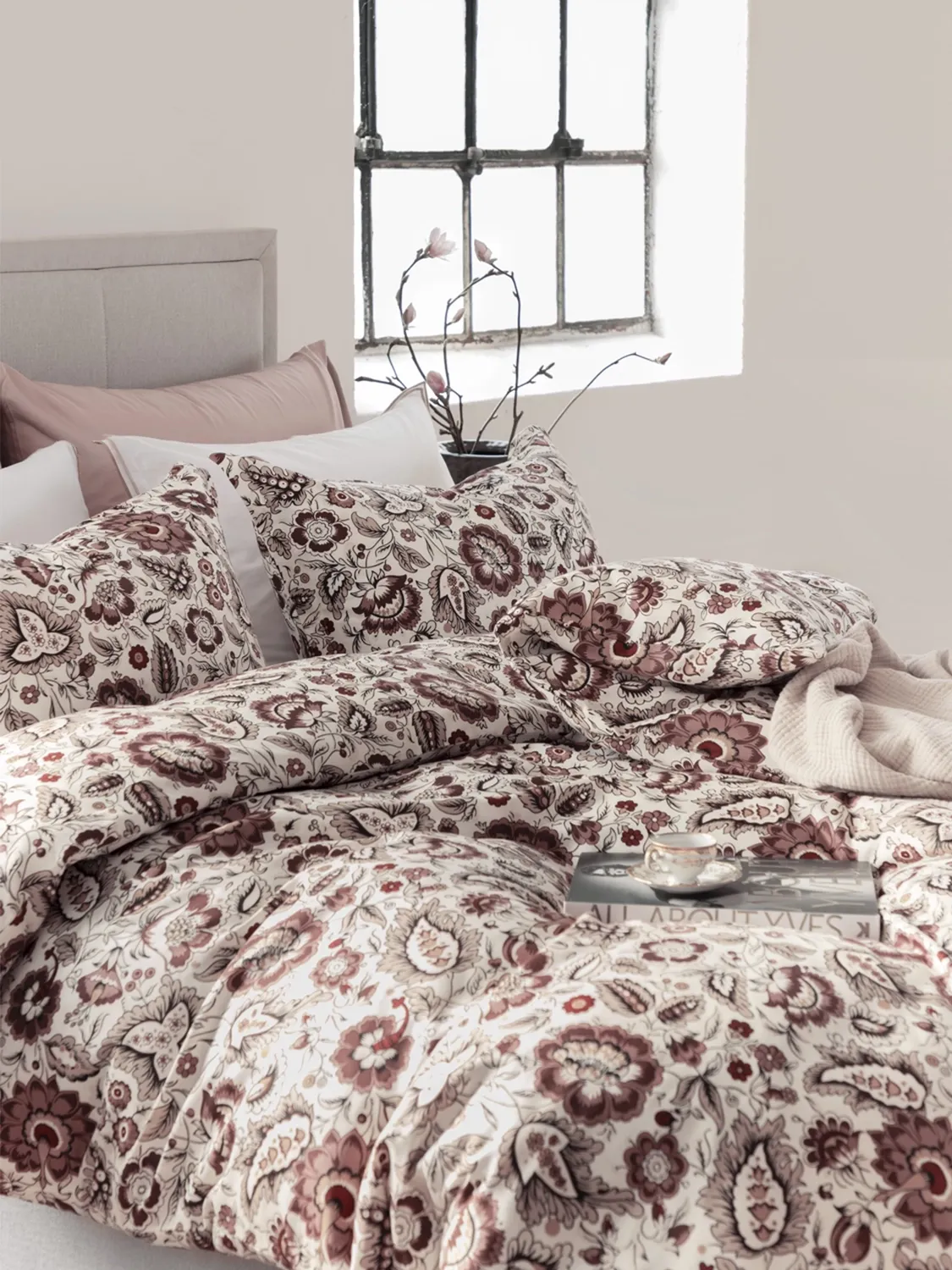 BORÅS COTTON LIVIA SENGETØY - ROSA
