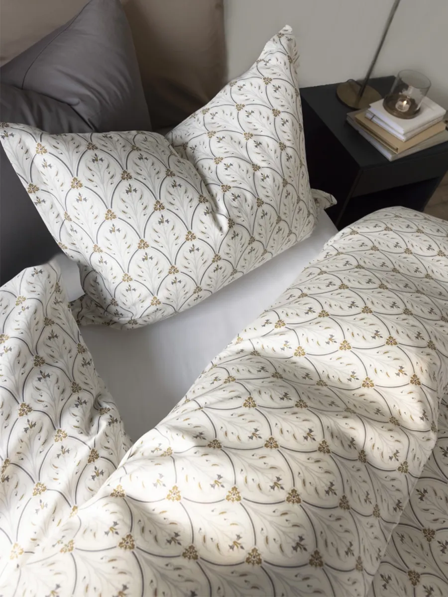 BORÅS COTTON MARINO SENGETØY - GRÅ