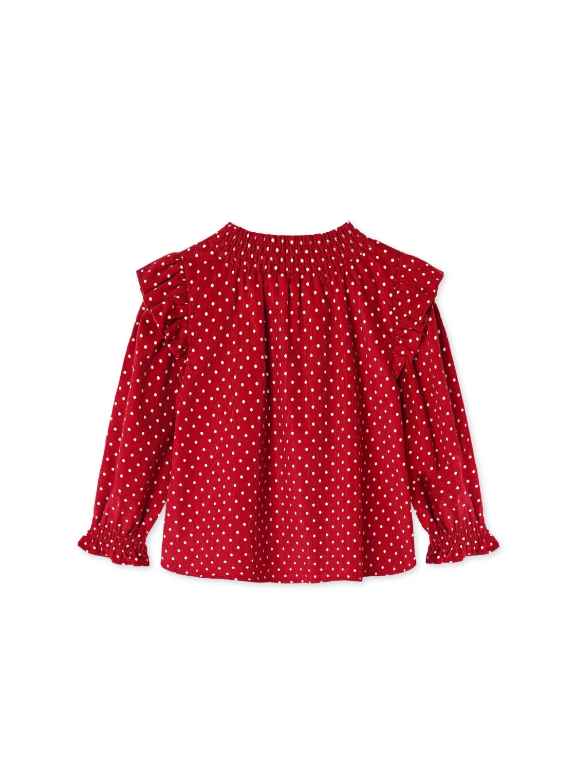 FLIINK DOLLY DOT BLUSE - RØD