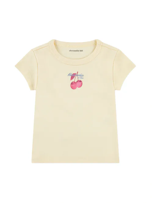 Hovedbilde ABERCROMBIE TWO CHERRY BABY T-SKJORTE