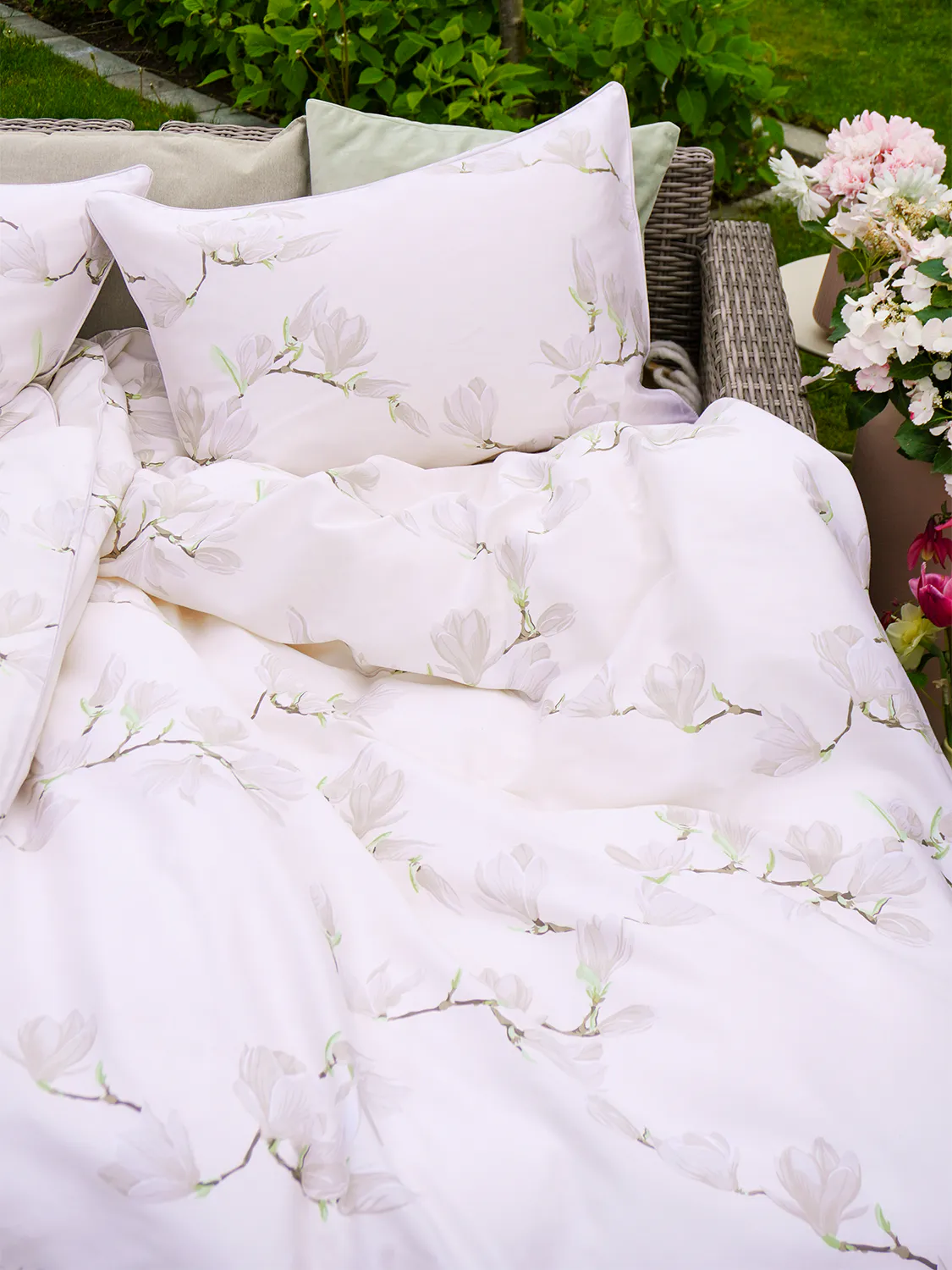 FRU LYNG MAGNOLIA SENGETØY - BEIGE