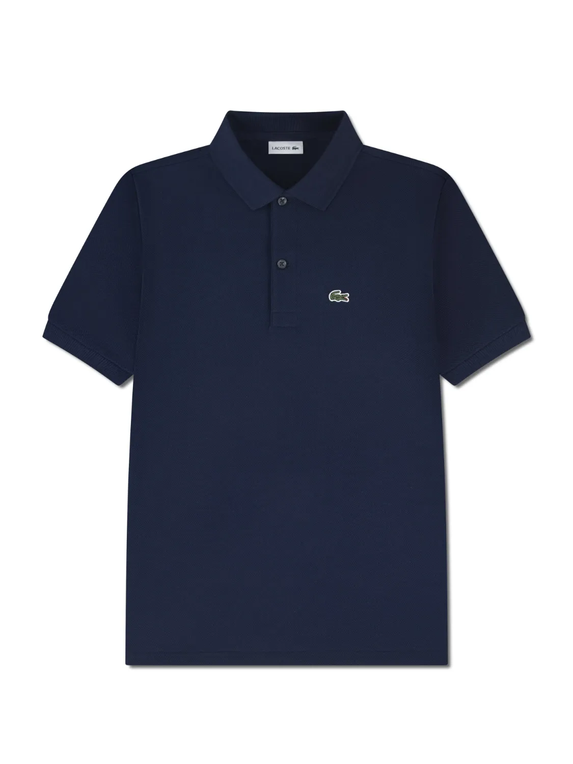 LACOSTE PETIT PIQUÉ T-SKJORTE - MARINEBLÅ